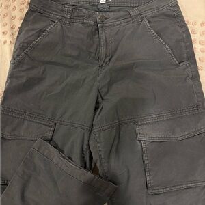 Women’s Gray Cargo Pants